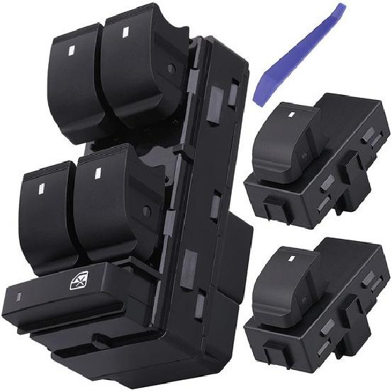 Window Control for 07-13 GMC Sierra/Chevy Silverado 20945129 Driver+2 Passenger