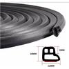 5M L-Shape Sealant Universal Car Sound ulation Door Rubber Seal Weather Strip