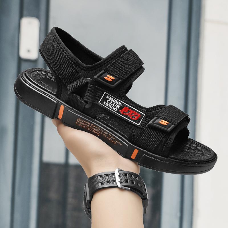 Mesh Beach Sandals In Low Heels Men'S Beach Sandals Outdoor Classics Comfortable Man Shoes 2022 Summer Mens Casual Shoes Fashion