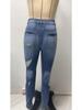 High Waist Ripped Skinny Stretch Jeans for Women - Slimming and Versatile Casual Fashion