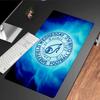 Sheffield Wednesday Crest mouse pad, rubber base, esports desk mat, mouse pad for gamers and office use, gaming desk , easy to clean mat