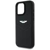 Aston Martin Hc Leather Victory Design Case For iPhone 16 Pro Black