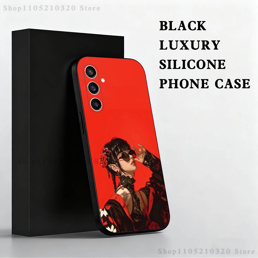 

Japanese Warrior Woman Cool Phone Case For Samsung S 25,24,23,22,30,21,10,9,Ultra,Plus,Lite,FE,4,5 G Black Soft Case SamsungS25Ultra 5G