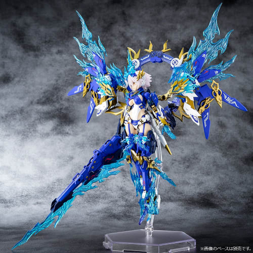 Kotobukiya Megami Device Susanoo Blue Flame 1/1 Scale Plastic Model, Approximately 220mm Tall