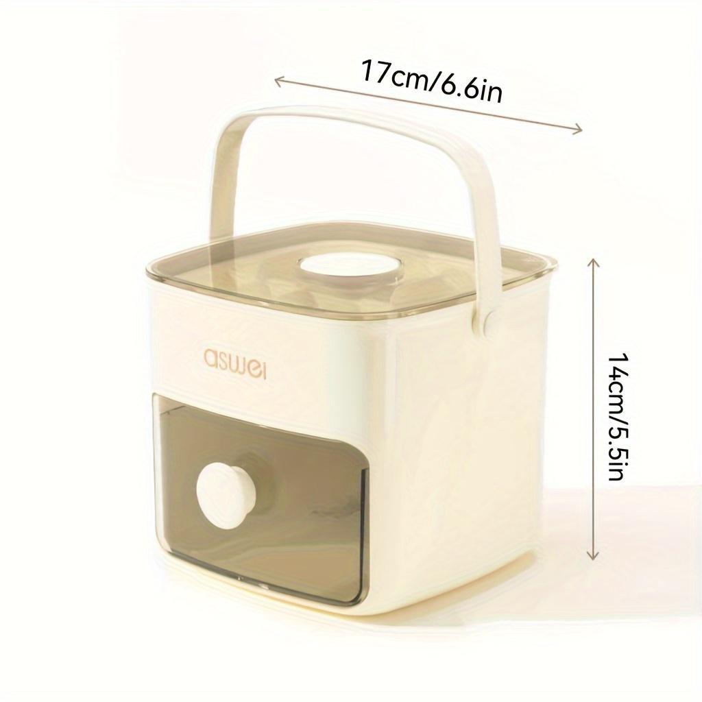 

1 шт. Пресс-форма для кубиков льда, пищевая, двухслойная, 48 шт. Квадратная форма для льда с крышкой, легко укладывать лед, используется для охлажденных напитков, виски 1pc кремовый