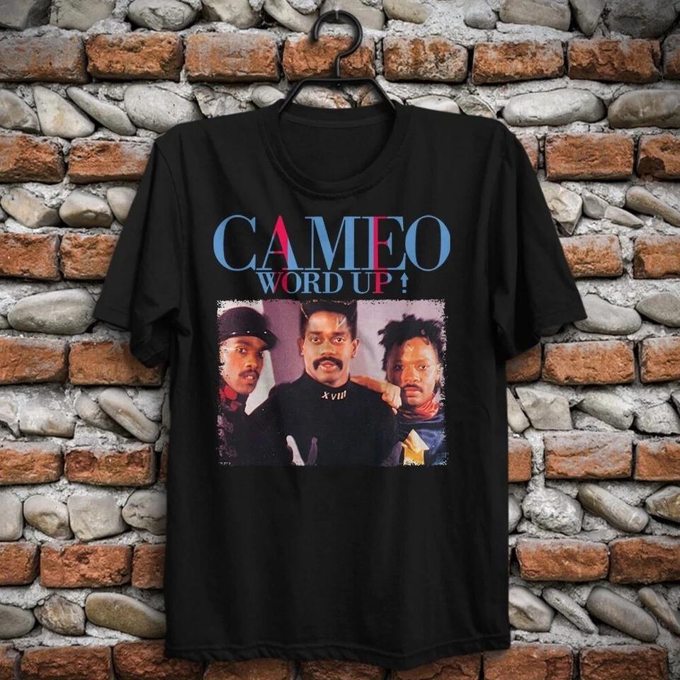 

Word Up! Funk Band Cameo Unisex Black T-Shirt S-5XL Q4514 4XL