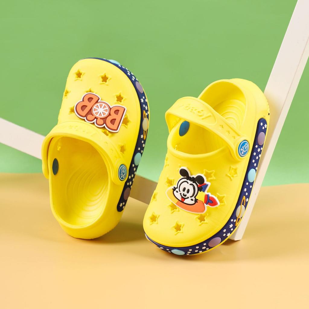 Babu bean children's hole shoes summer children's cartoon cool slippers breathable beach hole shoes