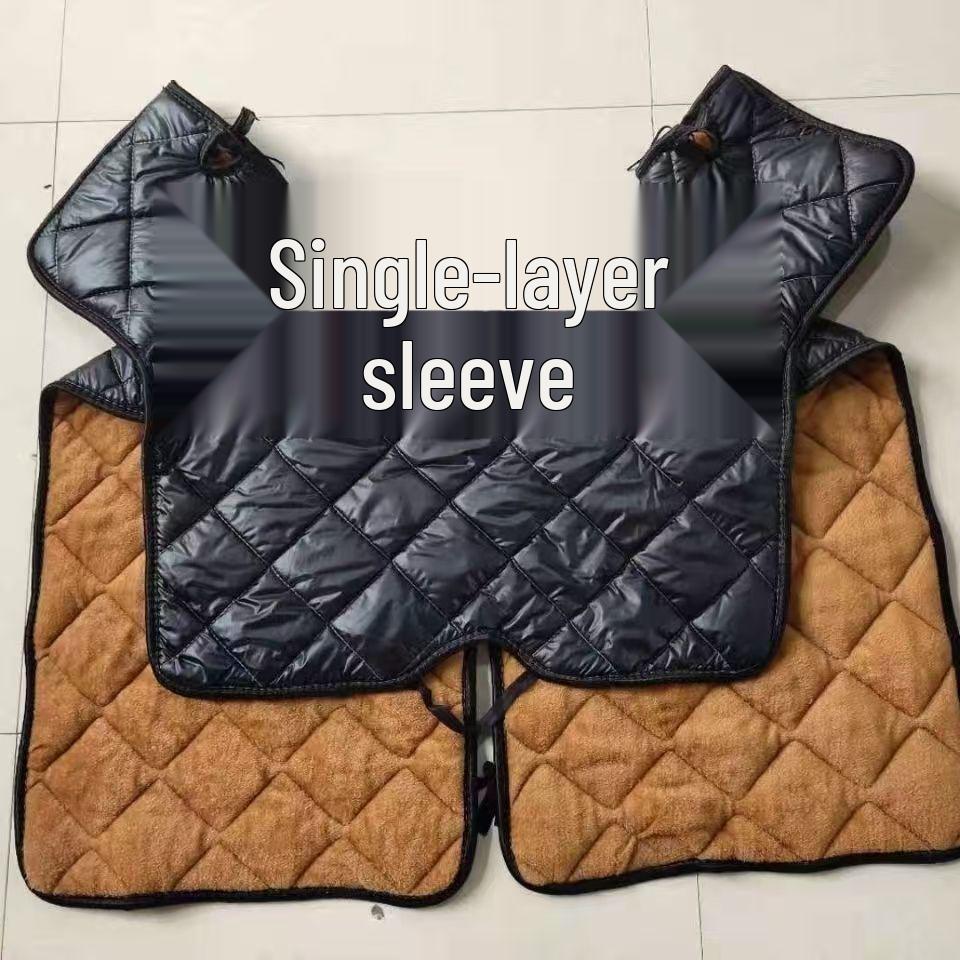 

2025 Wind-Resistant Velvet Motorcycle Windshield: Keeps Winter Cold at Bay.