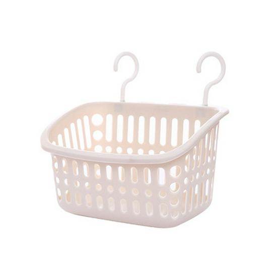 Plastic Hanging Storage Basket for Kitchen and Bathroom