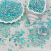 Meeresmuschel Pailletten-Aufnäher Blasenperle Imitation Diamant DIY Klemmen Dekorative Handgemachte Materialien Cremefarbene Epoxid-Zubehör