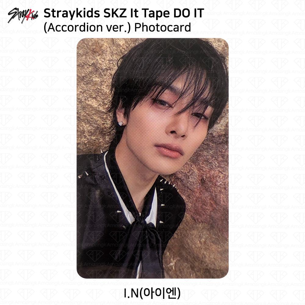Stray Kids SKZ It Tape DO IT Akkordeon-Version. Offizielle Fotokarte I.N