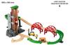 BRIO WORLD Warehouse Rail Set, Ages 3+ (Wooden Train Toy with Rails), 33887