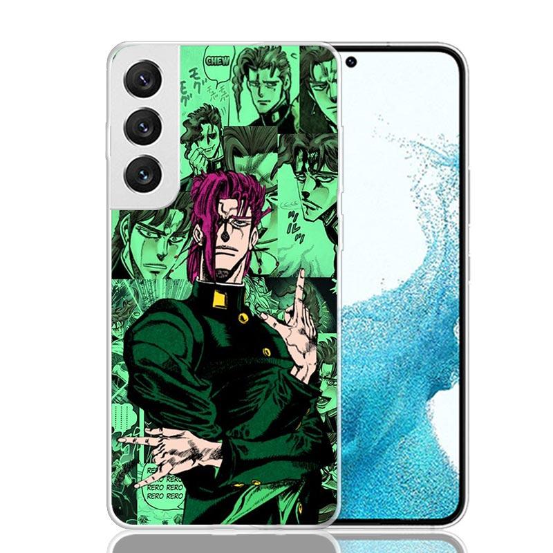 JoJo Bizarre Adventure Anime Case Phone Cover for Samsung Galaxy S24 S25 Ultra S23 Plus S22 + S21 S20 FE S10 S25Plus Trend Funda