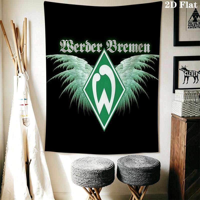 Werder poster Wall Hanging Printed Fabric Blanket Decorative Tapestries for Bedroom Living Room Home Decor