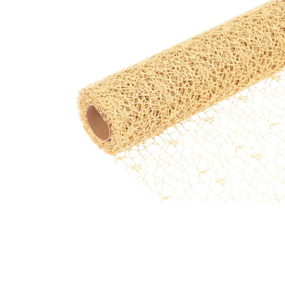 Bright Color Jacquard Mesh Gauze Roll Large Handmade DIY Party Decoration Wedding Gift Wrapping Curtain Pendant