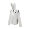 Adidas Striped Color Block Zip-Up Hooded Long Sleeve Jacket Kids Jacket LD7367