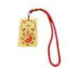 Taoist Brass Cinnabar Hetu Luo Shu Hand Pieces Taiji Congenital Acquired Eight Diagrams Bronze Medal Portable Hanging Ornament P