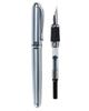 Gullor X750 Broad 18KGP Advanced Full Silver Matte Fountain the Best Metal Pen Pen,