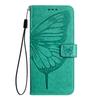 Butterfly Flowers PU Leather Case Kickstand Card Holder Slots TPU Shockproof Flip Cover for Samsung Galaxy Note A M J S7 S8 S9 S10 S20 S21 S22 S23 S24