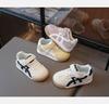 2025 Autumn/Winter Velvet Kids' Sports Shoes - Forrest Gump Style for Girls (1-6 Years)