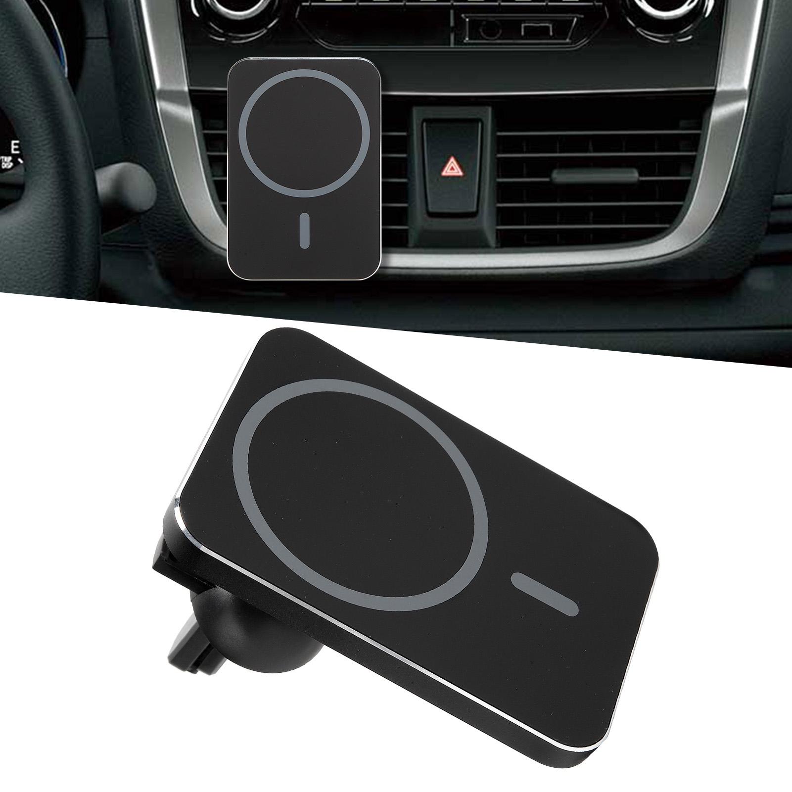 15W   Magnetic Suction Wireless   Car Mobile Phone Holder Fast Charging