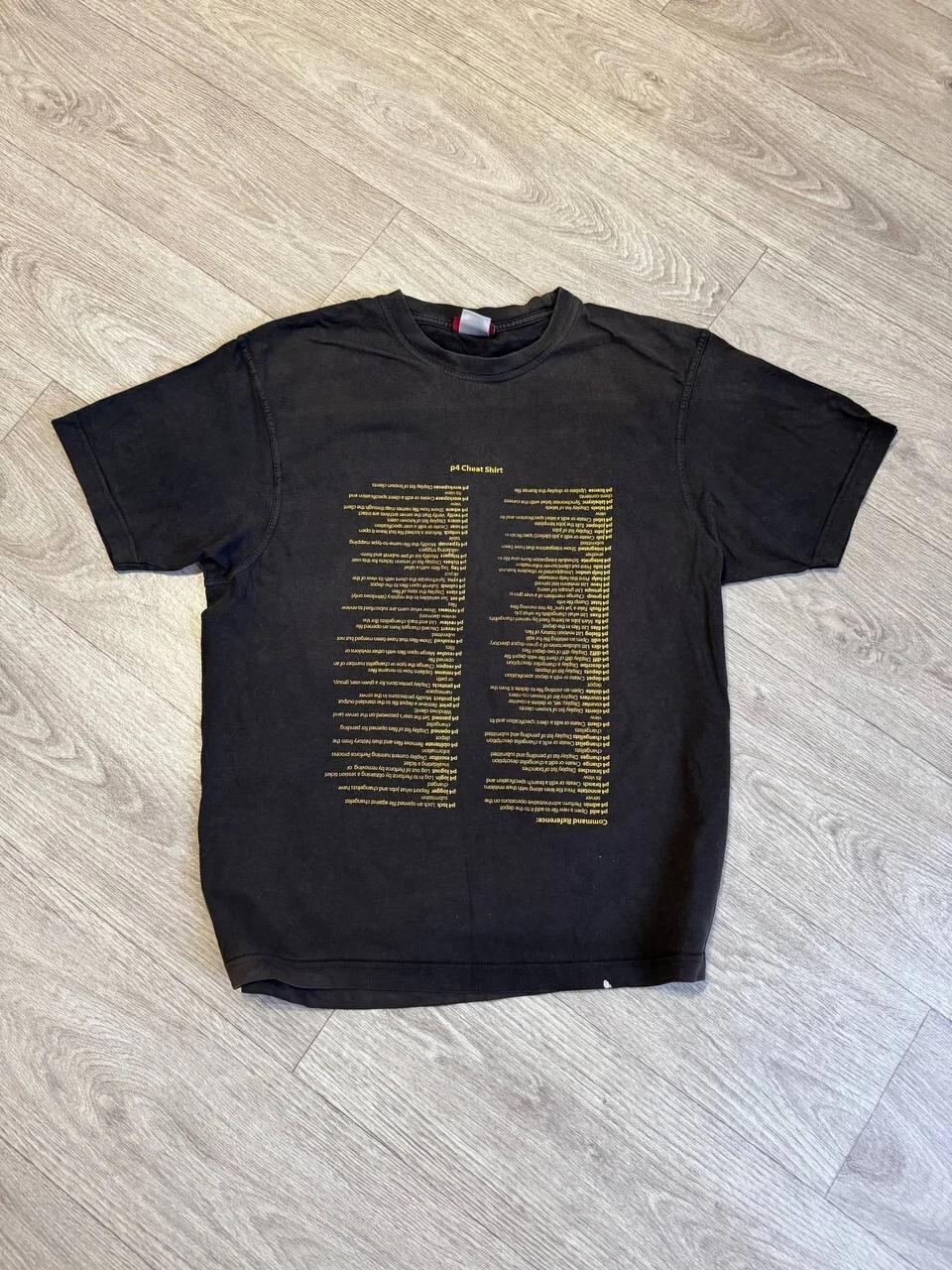 Rare Vintage P4 Cheat Perforce System Software T-shirt M