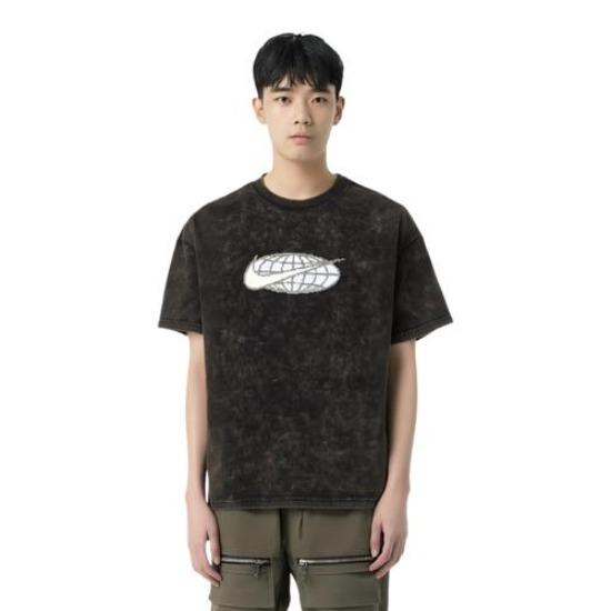 Nike Men's Retro Washed Crew Neck Casual Sports Short-Sleeve T-Shirt