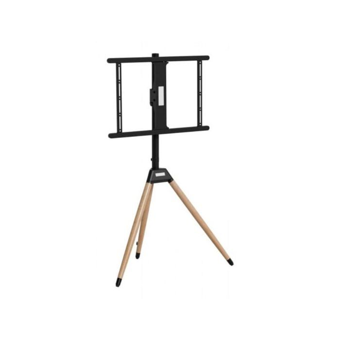 Soporte TV Gembird TVS-75ST-01 Base Giratoria Altura Ajustable 32-75" 35kg Negro/Madera