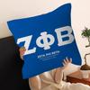 Zeta Phi Beta Sorority Cushion Cover Car Throw Pillow Case For Sofa Car Christmas Gift 40x40cm 45x45cm