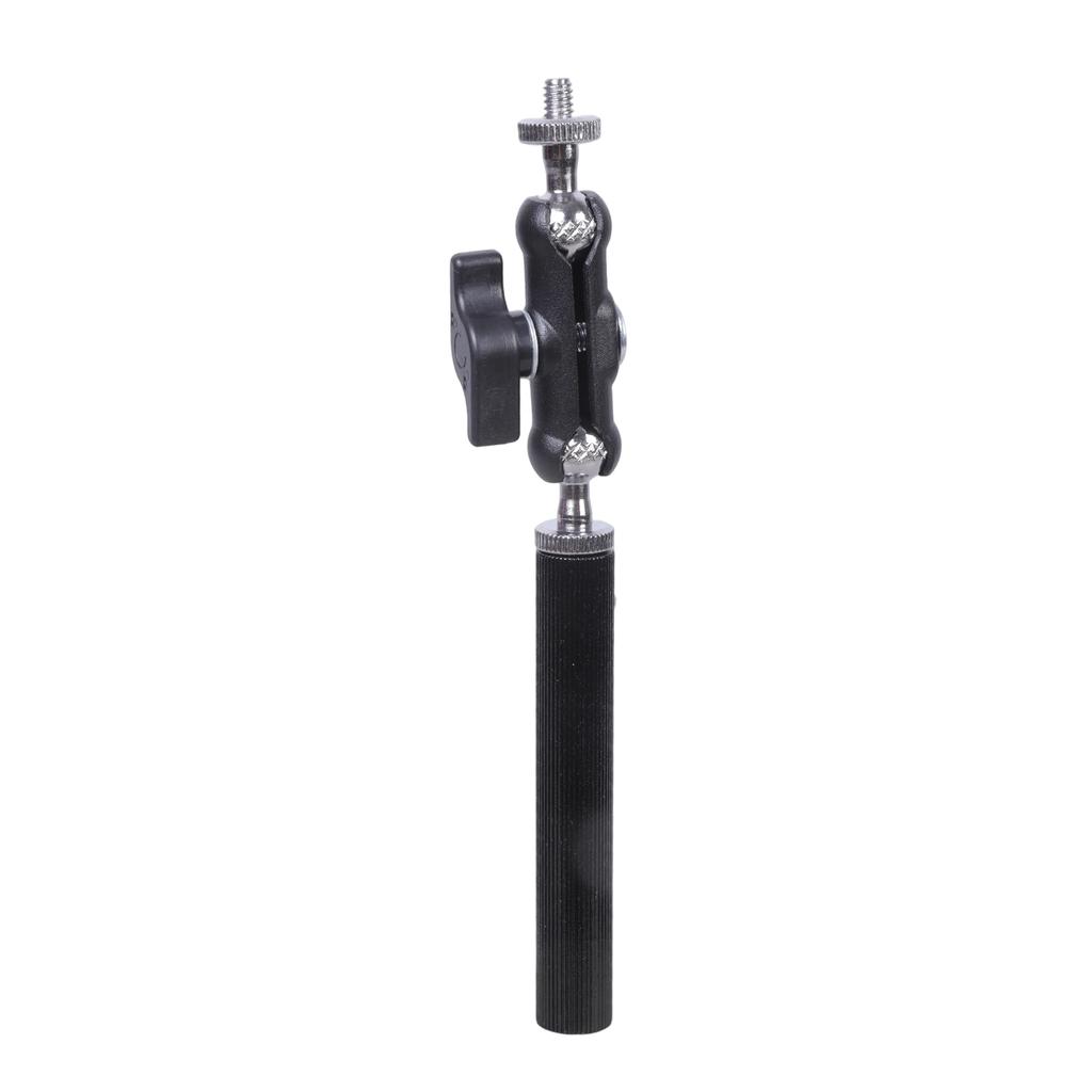 1/4inch Thread Aluminum Photography Extension Rod Adjustable Angled Mount For Camera Monitor Microphone Accessories
