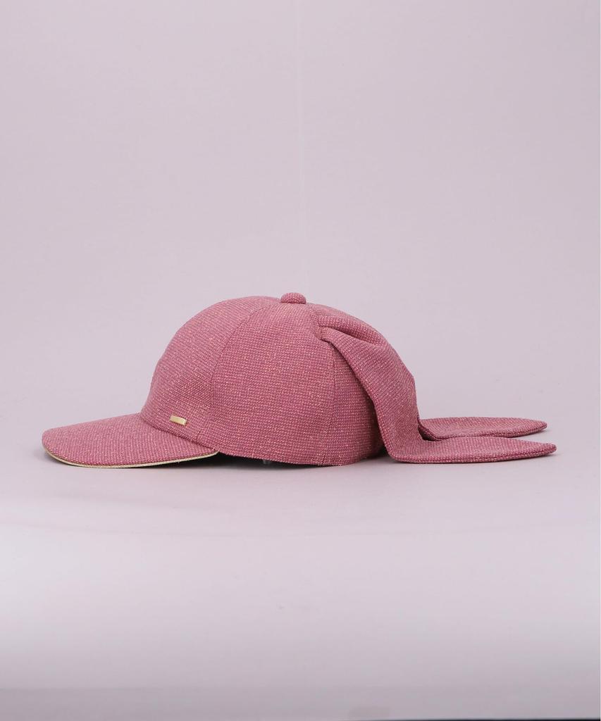 Kashira Other Cap, UV Protection, Autumn/Winter, Cotton, Adjustable Size, KTZ02718, Black