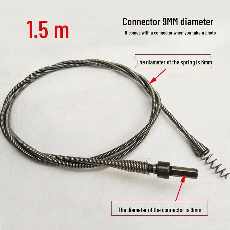 Elektrisch betriebener Abflussreiniger für Toiletten, Waschbecken und Küchenrohre