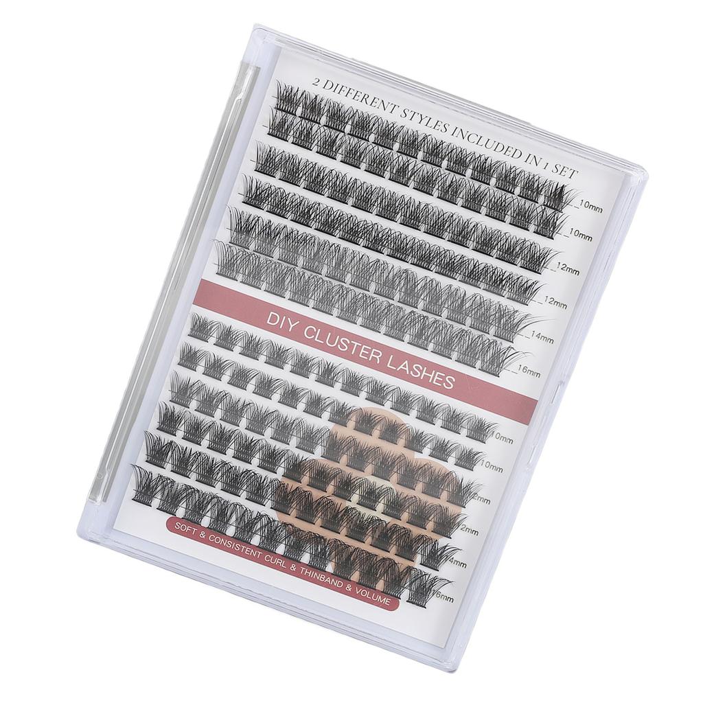 Cluster Lashes DIY Eyelash Clusters Extensions 10‑16mm Mixed Volume Individual False Lashes