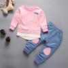 Boys' Autumn Hoodie One-Piece Set for Toddlers Aged 1-3, 2025 Collection