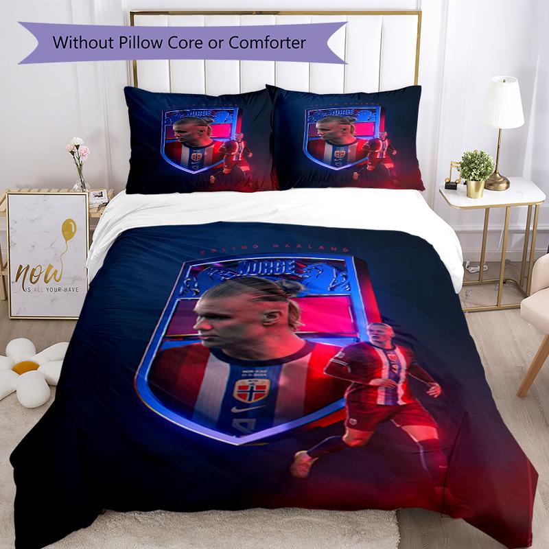 Haaland Bedding Set Perfect for Bedrooms Soft Fabric Perfect Gift for Friends & Family