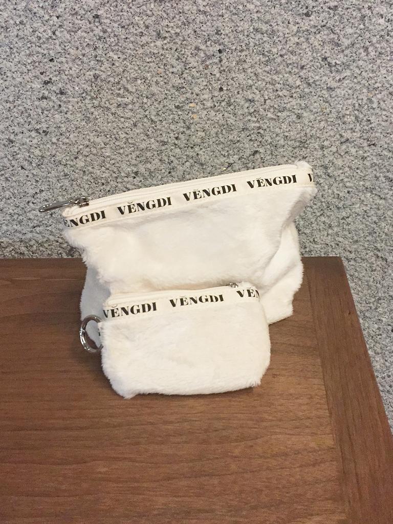 Vengdi Annie Pouch_Fur Ivory