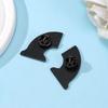 Cute Cartoon Rainbow Couple Matching Enamel Brooch Alloy Badge Decorative Pin for Backpack Clothes Bag Anti Slip Buckle Accessory