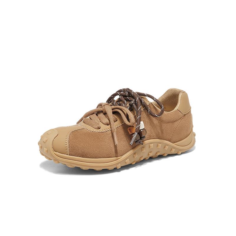 Augustine platform German training shoes women's 2025 new autumn retro ballet Forrest Gump sports shoes light casual shoes