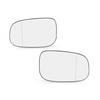 Mirror Glass Right Left Side W/ Backing Plate Fit Volvo C30 C70 2.5L 2012-2013