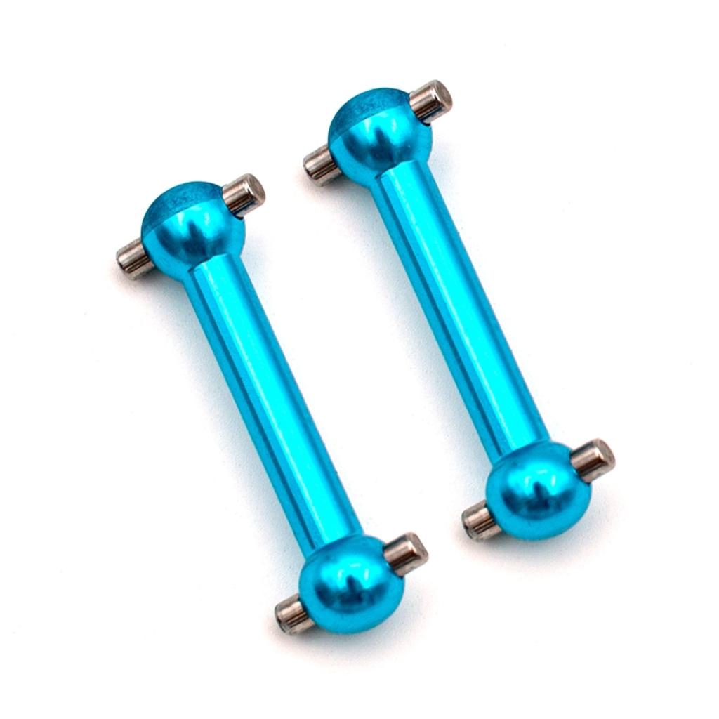 Aluminum Alloy Drive Shaft Dog Bone Cup Joint Set Replacement for TT01 -01 TT01D TT01E TT02 -02