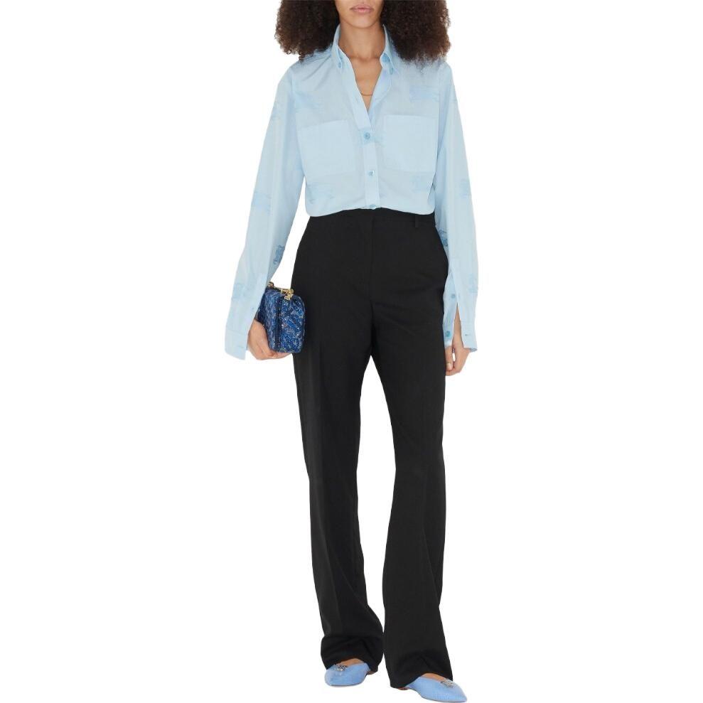 Burberry SS23 Shirt Women's Blue 80658101