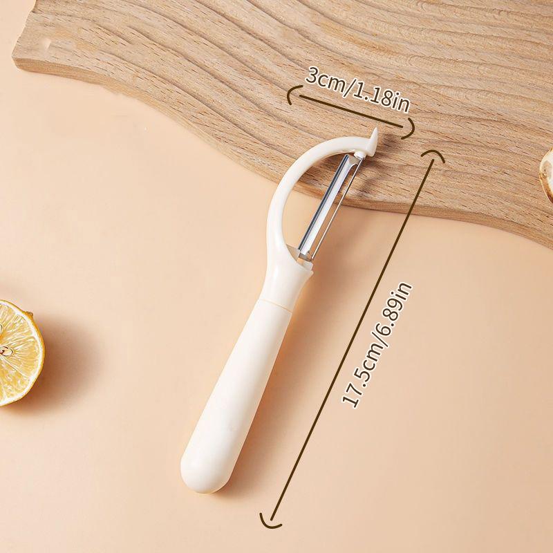 Multifunctional Long Handle Peeler, Sharp Peeler, Fruits, Vegetable, Potato, Carrot, Easy Peeling Tools, Kitchen Gadgets
