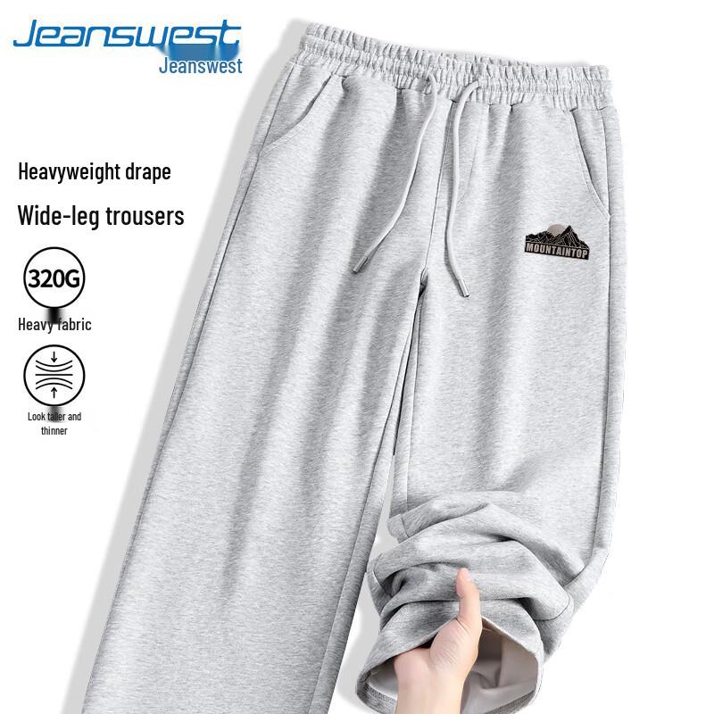 

Men s 320G Heavy Cotton Casual Straight-Leg Pants 3XL