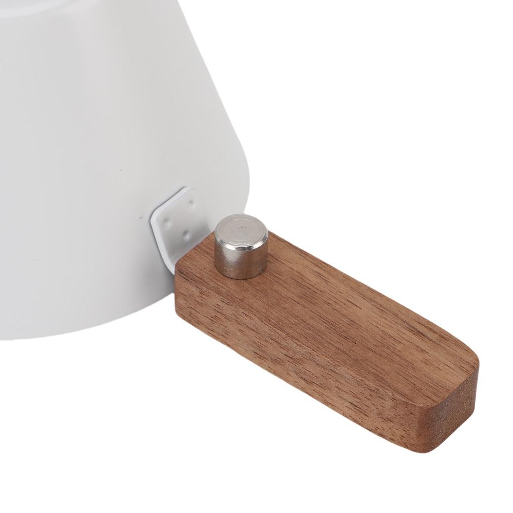 Wooden Handle Measuring Cup Clear Scale Measuring Spoon Convenient Milk Frothing Cup Latte Art