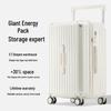 20-inch & 24-inch Silent Wheel Suitcase Set with Lock - Large Capacity Travel Trolley for Students