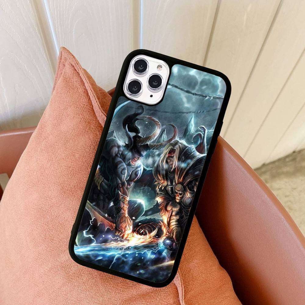 W-Warcrafts Of The W-World Game For IPhone 17 16 15 14 13 12 11 Pro Max Plus Shockproof PC+TPU Phone Back Cover