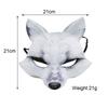 Maschera da Volpe Eva Accessorio Costume Per Festa di Halloween ed Eventi Cosplay