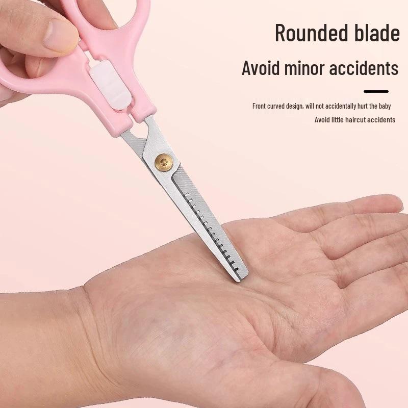 Newcomer 1.13 Exclusive: Baby Haircut Scissors & Bangs Trimming Shears for Children's Home Haircuts