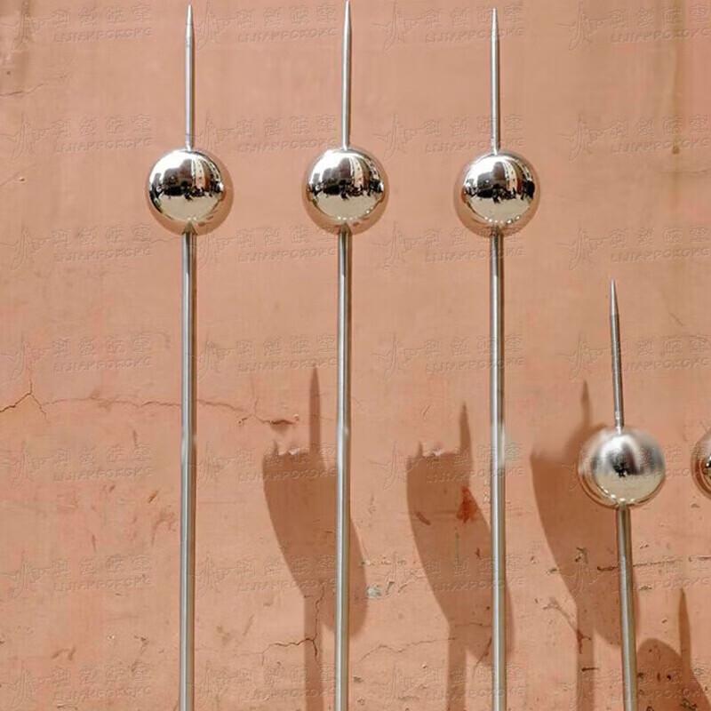 Outdoor Stainless Steel Lightning Protection Rod