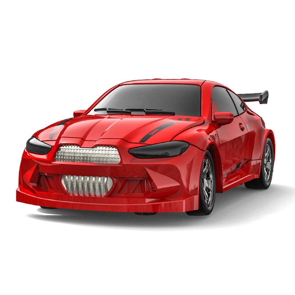 Remote Control Drift Car, 2.4GHz 4WD Mini Full Proportional Model Vehicle with LED Lights, Racing